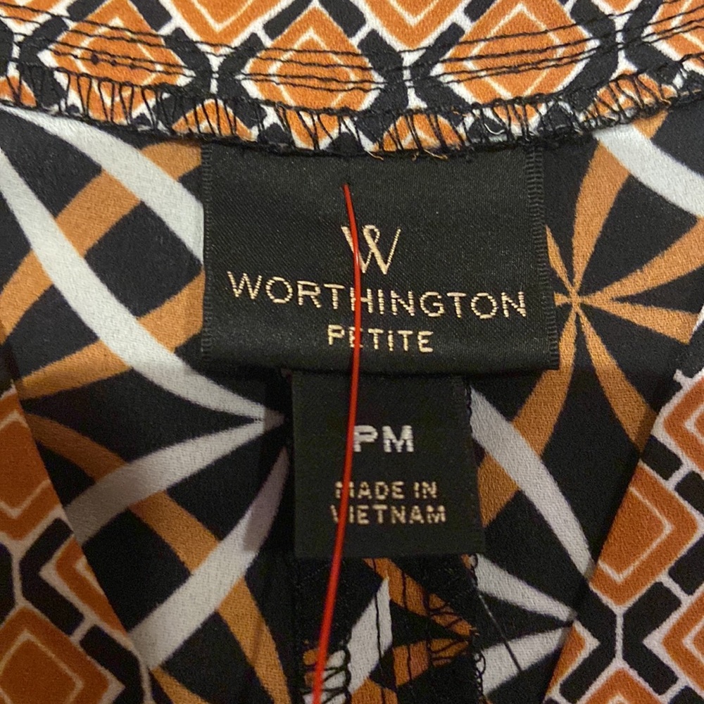 WORTHINGTON Size M Petite NWT Top - Picture 2 of 11